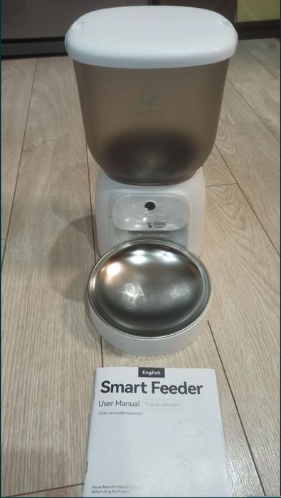 Автоматична wi-fi годівниця з камерою для кішок Imipaw 4л