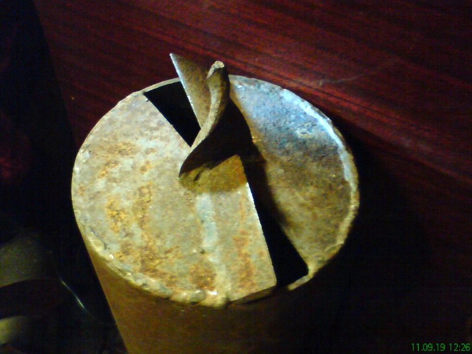 Бур D210 мм для сверления и выемки сухого грунта