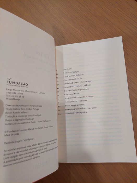 NOVO | Livro "Galiza" | Ramón Villares | FFMS