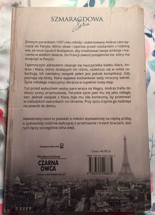 Niewidzialny most - Julie Orringer - powieść