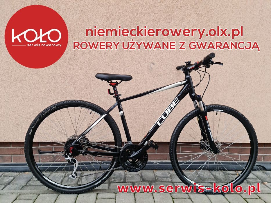 Rower crossowy CUBE koła 28 SHIMANO DEORE aluminium rabat WYSYŁKA