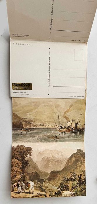 Colecção de 10 Postais SOUVENIR MADEIRA. Anos 70. Como novo.