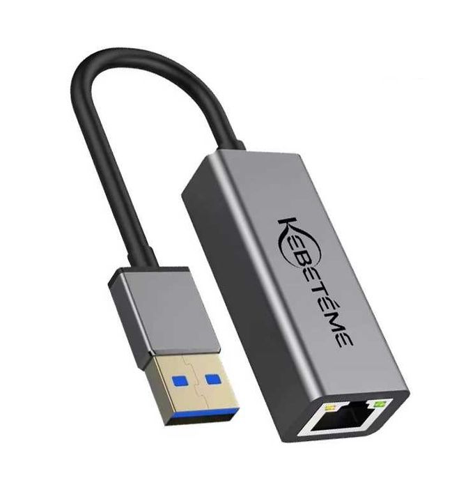 Сетевая карта USB переходник Lan ЮСБ 2.0 100 Мбит/с RJ45 интернет ПК
