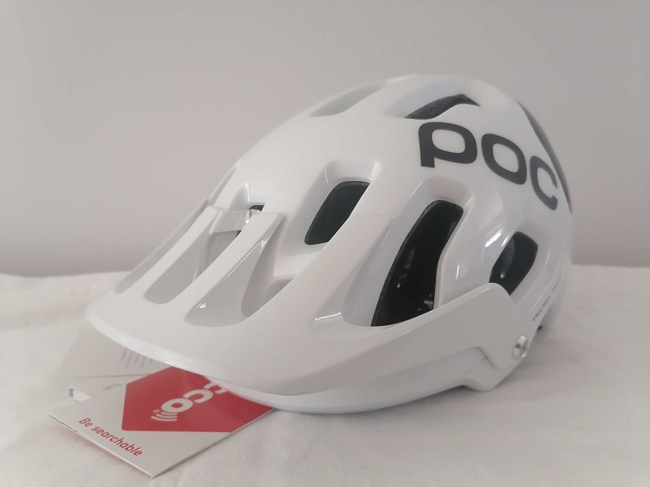 Kask rowerowy Poc Tectal Race Spin Hydrogen White Black XS/S 51-54cm