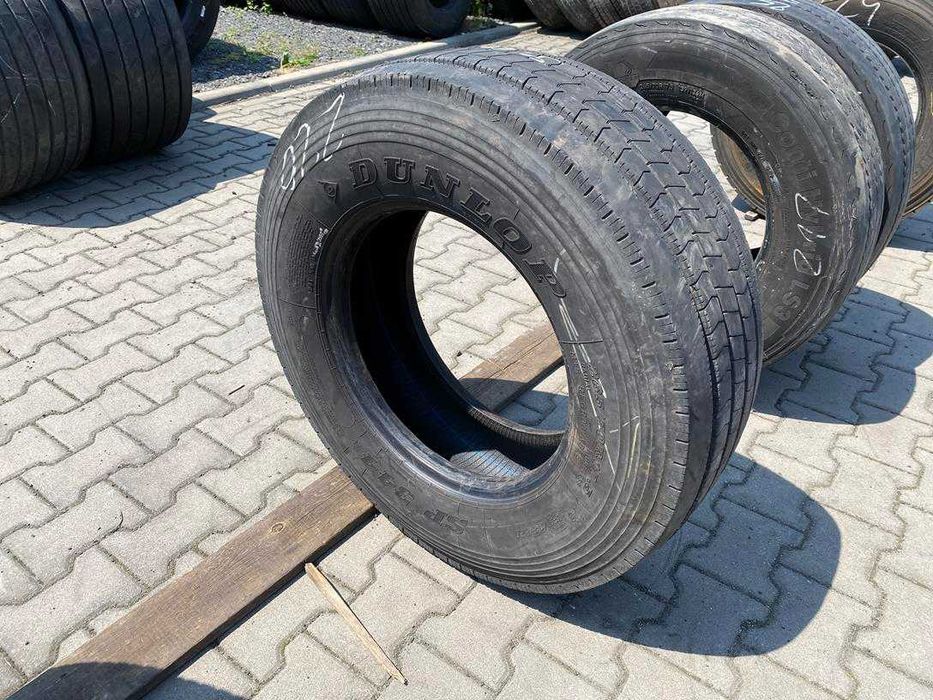 Opona ciężarowa używana prowadząca 265/70R17.5 DUNLOP SP344 / 9-10mm