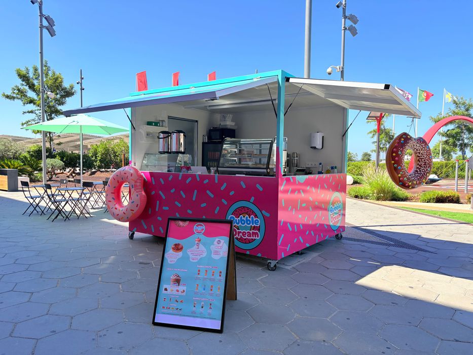 Quiosque à venda pronto a utilizar