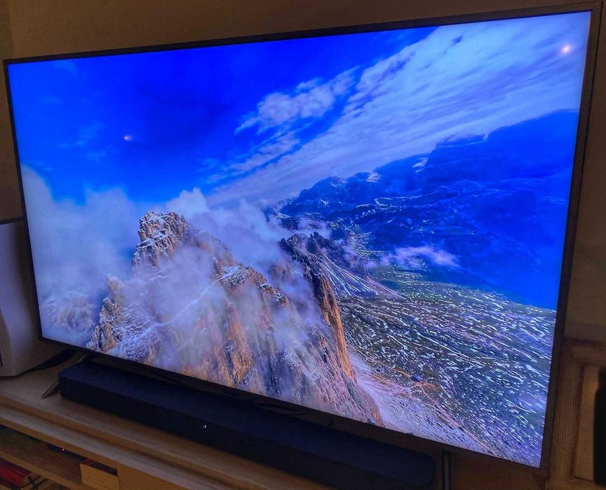 TV Samsung QLED 55" Q60R 2019/ caixa original + comando