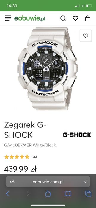 Zegarek  meski Casio