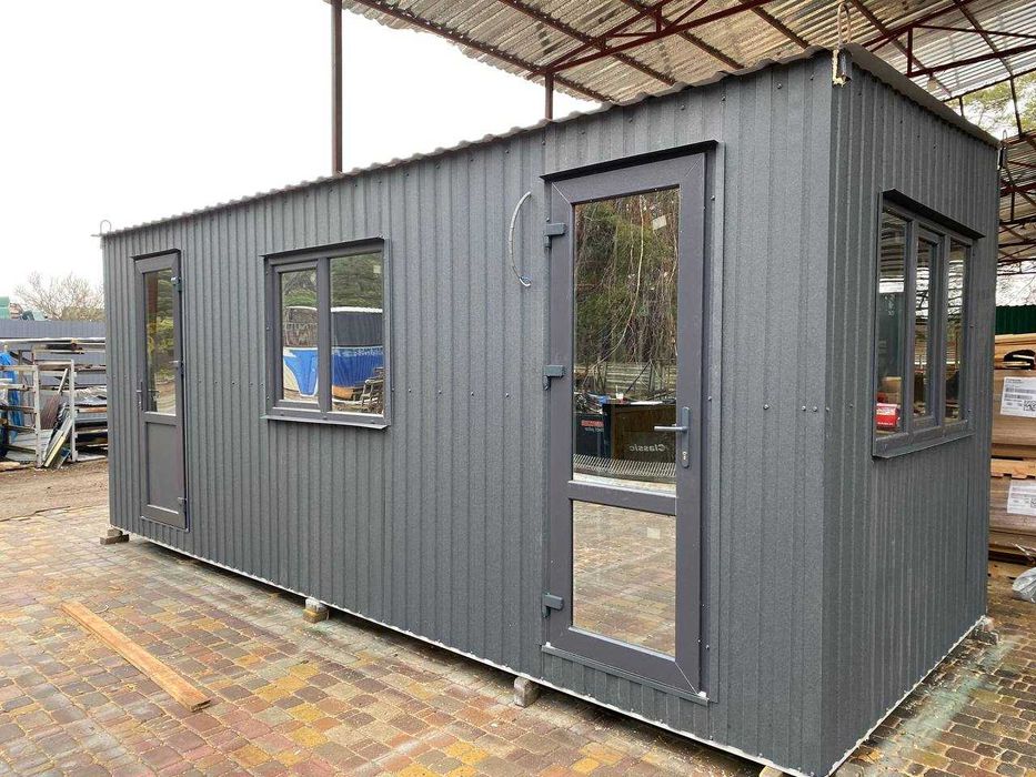 Будинки, побутівки, пости охорони — виробництво та доставка