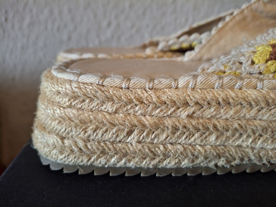 Asos Design  klapki na platformie Boho 41