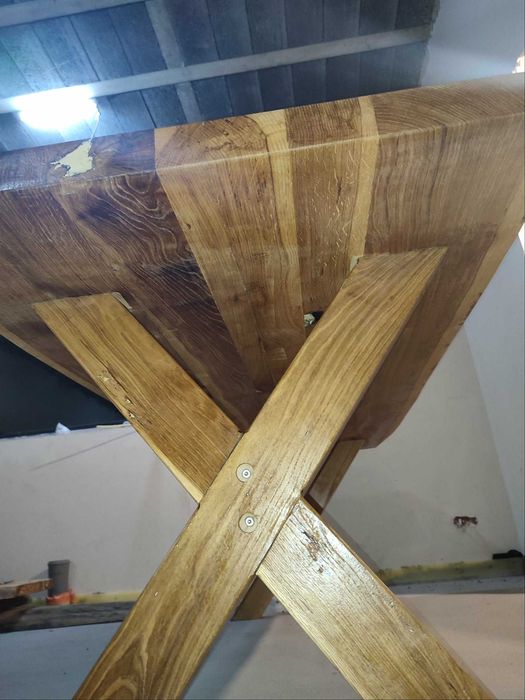 Blat dębowy klejony