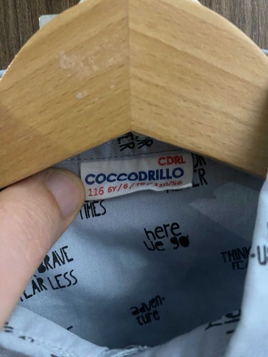 koszula chłopięca CoCCODRILLO rozmiar 116, jak nowa