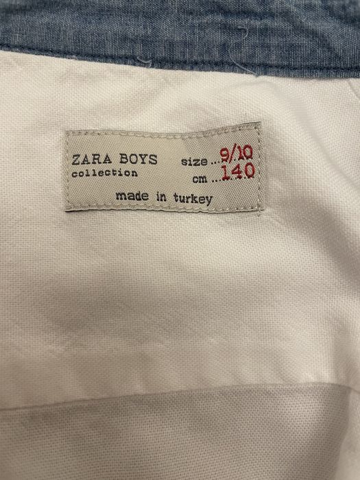 Koszula chlopieca ZARA z krotkim rekawem 9/10 lat. Rozmiar-140 cm.