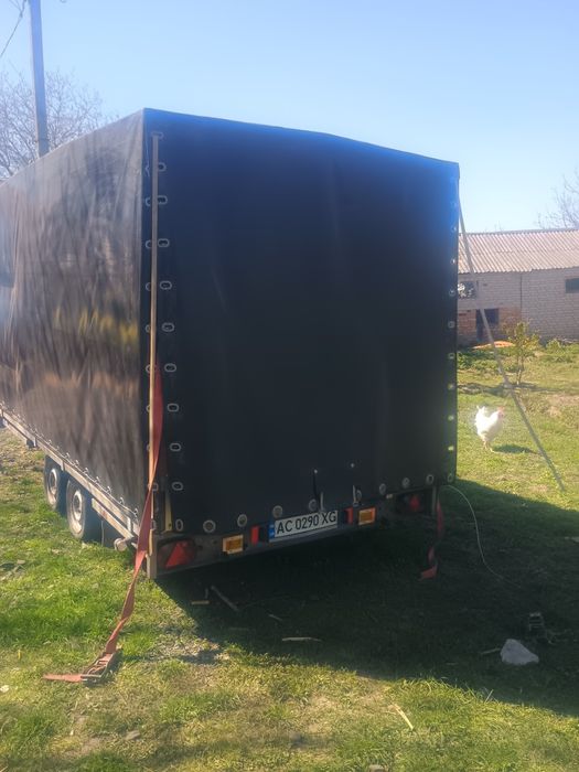 Прицеп двохвісний, двохосний 2018 Прагматек, причіп