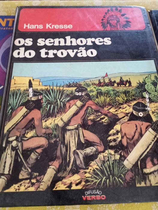 Peles-Vermelhas: Os  Senhores do Trovão- livro raro