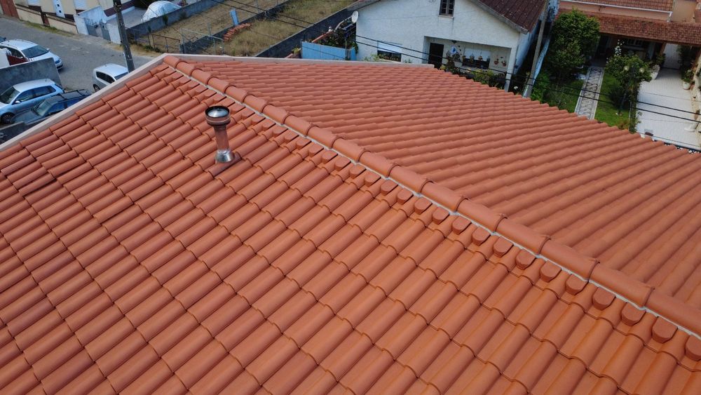 Limpeza e impermeabilização de telhados