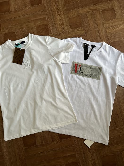 Футболка біла Vlone Dollar М