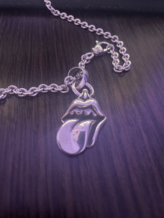 Кулон chrome hearts rolling stones