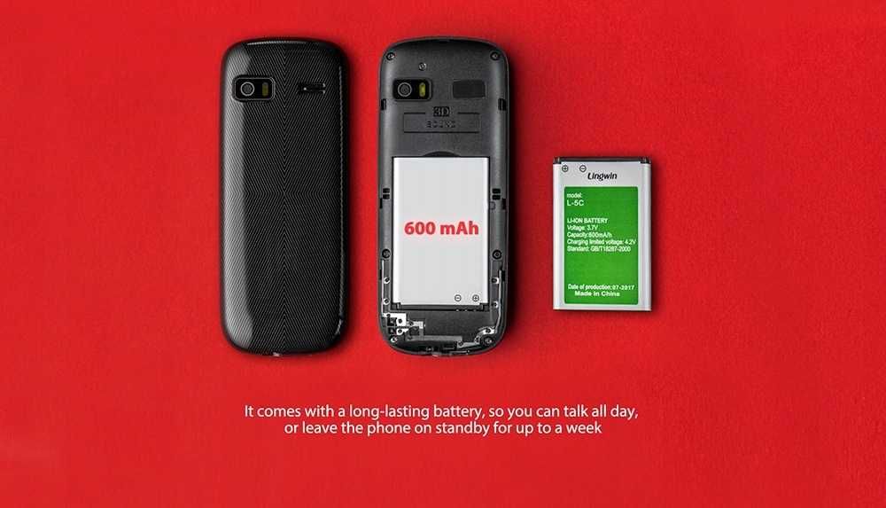 Telefon LINGWIN N1 dual SIM 32MB+32MB 3 sloty 1.77