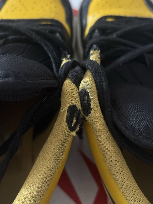 Nike Jordan 1 low black&yellow