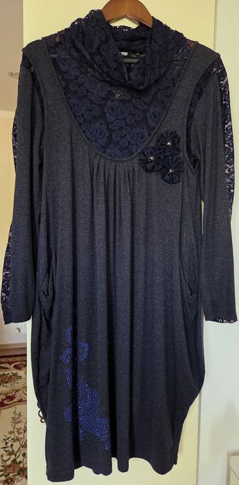 Платье большой размер