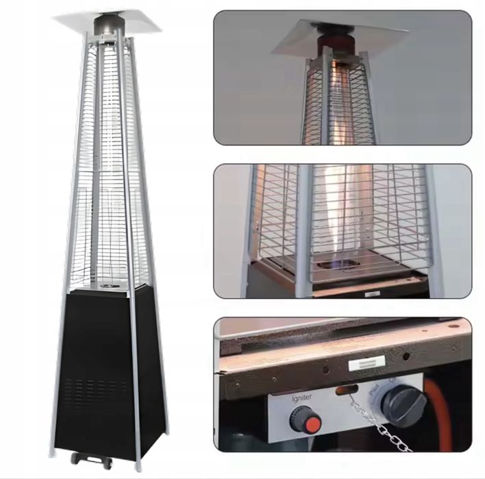 Parasol grzewczy gazowy piramida cheopsa 13kw