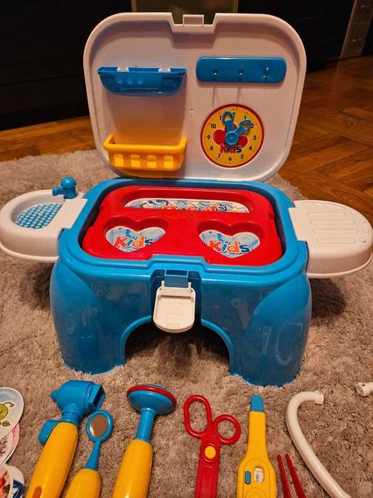 Zestaw Doktor. WArzywa i owoce do Krojenia Zabawki dla dzieci