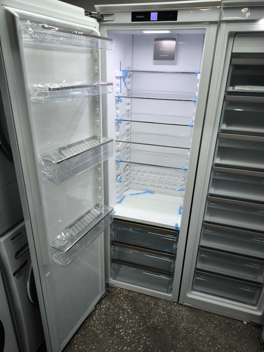 Side by side Miele chłodziarka+ zamrażarka do zabudowy!