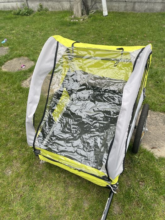 Przyczepka rowerowa dla psa