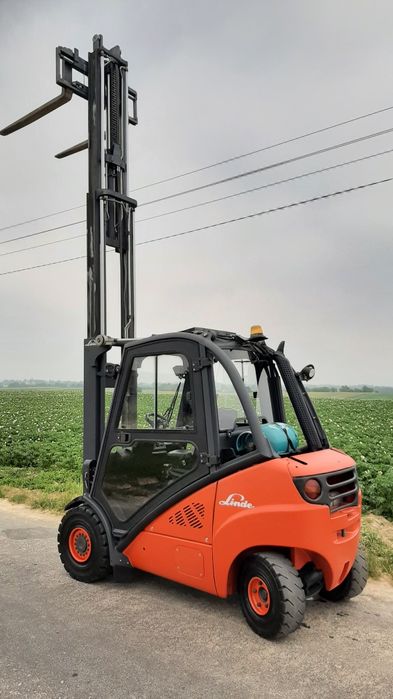 POMOC DROGOWA wózek widłowy Lindelaweta zagęszczarka