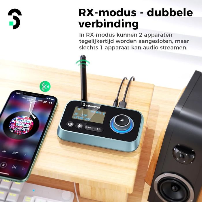 Adapter audio Bluetooth 5.0