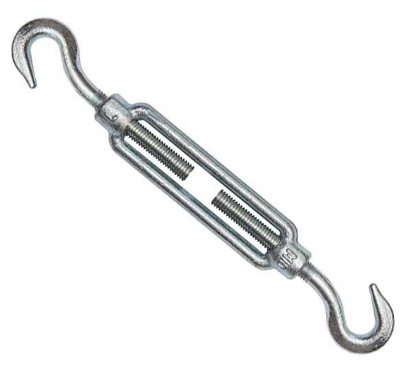 Талреп монтажний гак-гак (стяжка) DIN 1480 - М10 (03-320018)