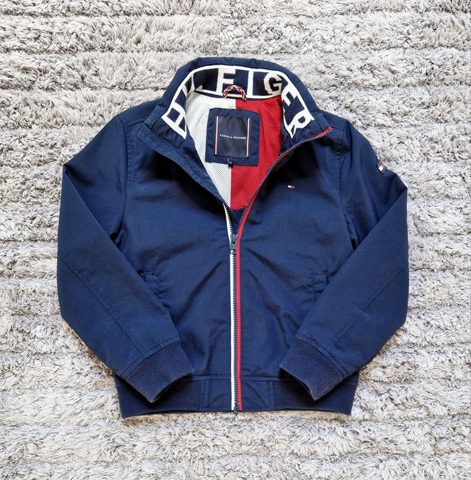 Kurtka Tommy Hilfiger roz. 122 jesienna wiosenna jak nowa