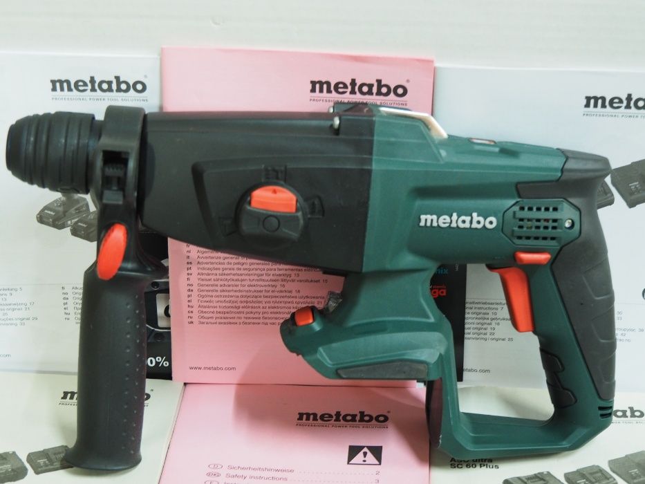 METABO KHA 18 LTX wiertarka młot SDS 18v bez bateria aku ladowarka