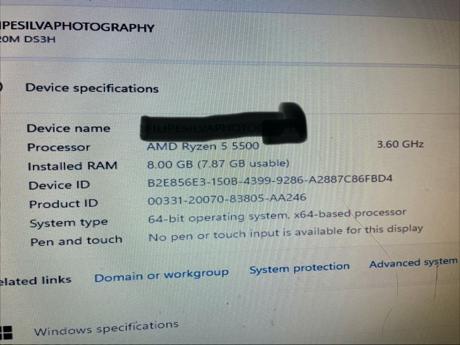 Mid Desktop de secretaria
