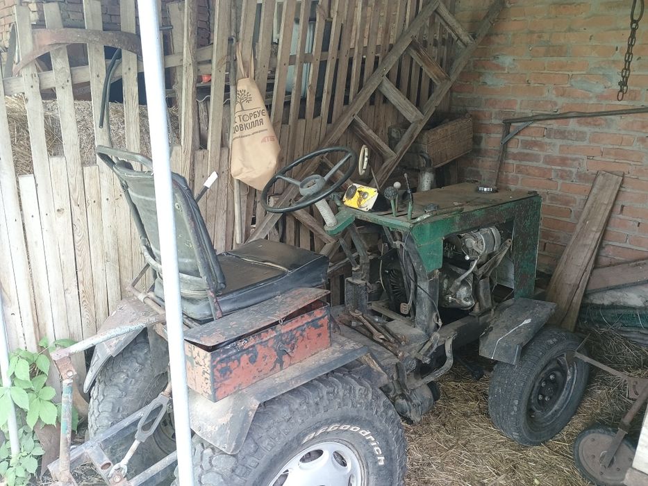 Міні трактор СМЗ з картоплесаджалкою