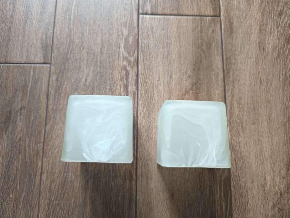 Szklane klosze do lampy/żyrandolu - 2 szt.