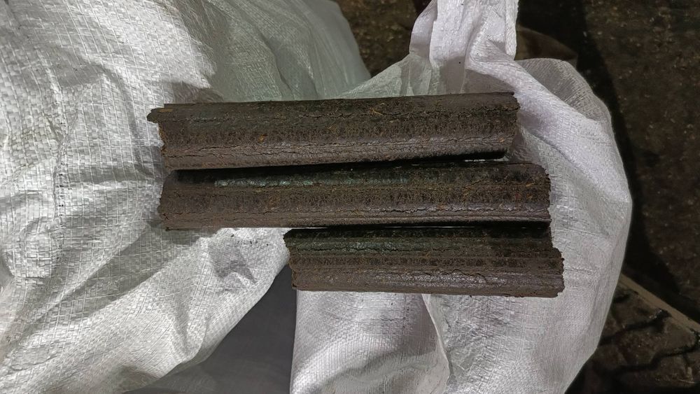 Брикеты длительного горения из  подсолнуха