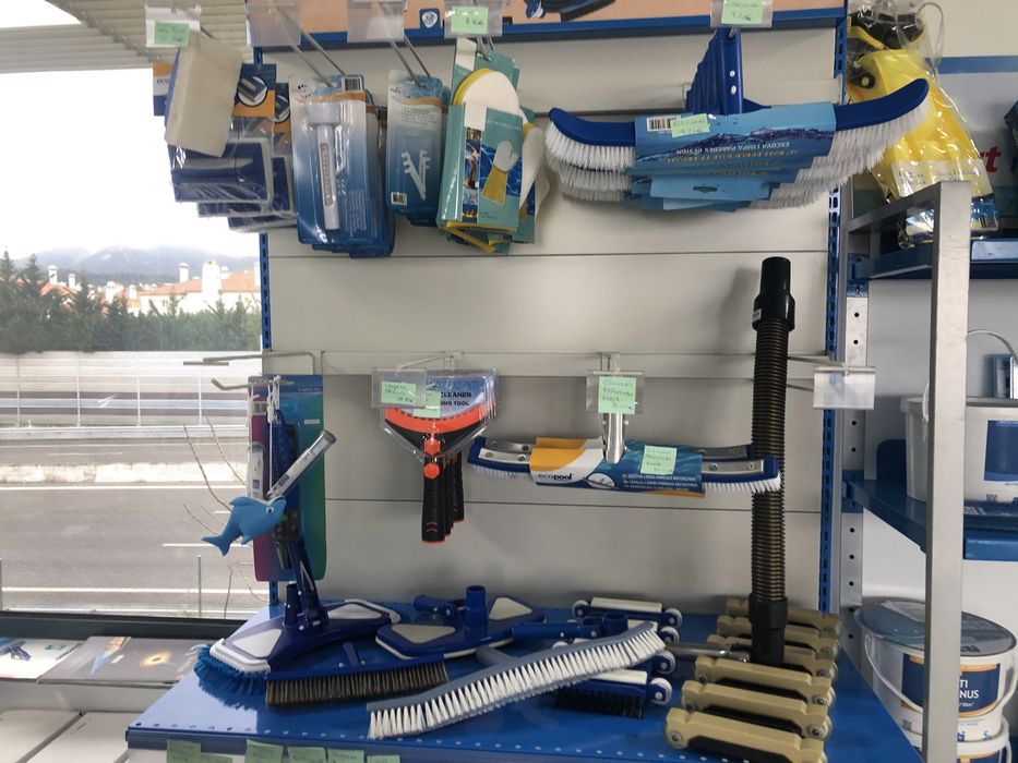 Camaroeiro ou rede  para piscina
