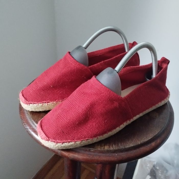 Espadryle Krwisto czerwone
