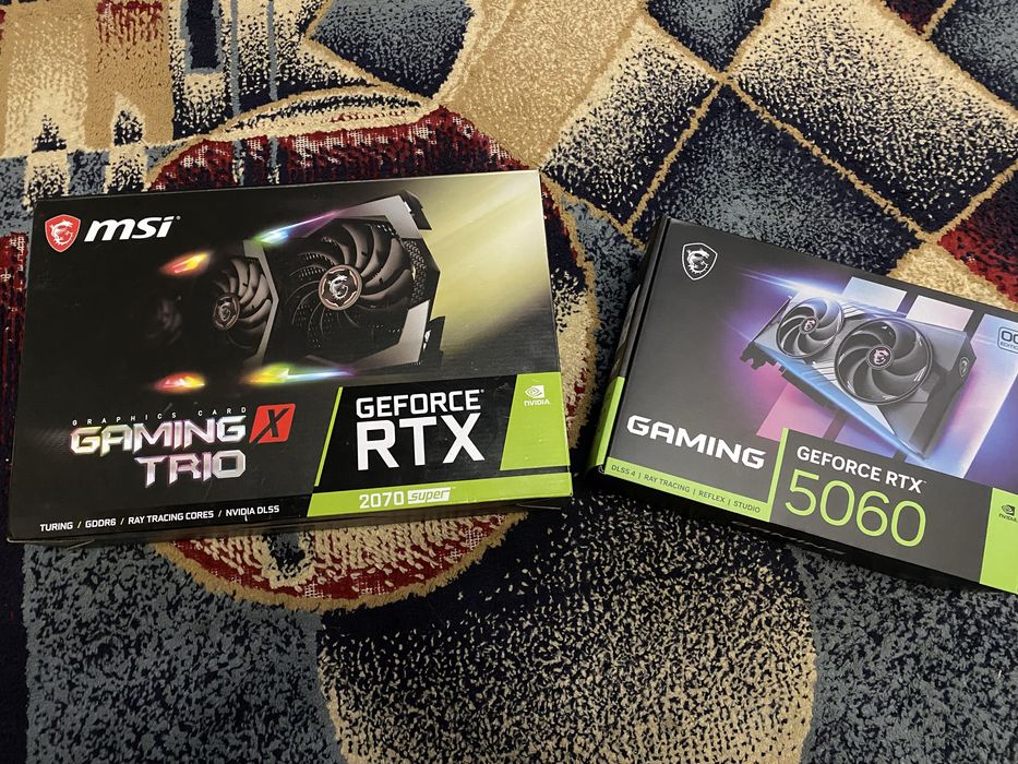 Продам видеокарту MSI Geforce RTX 2070 Super 8GB