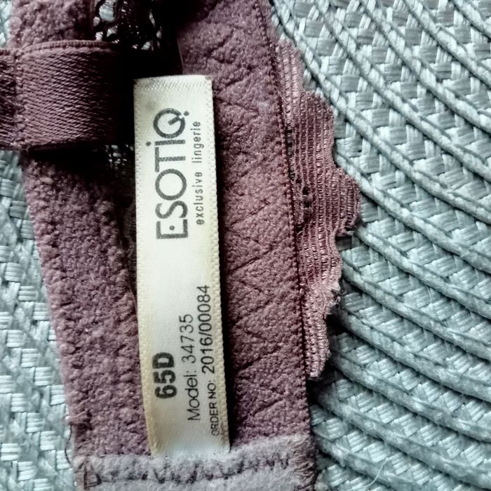 Biustonosz push up, Esotiq brązowy 65D
