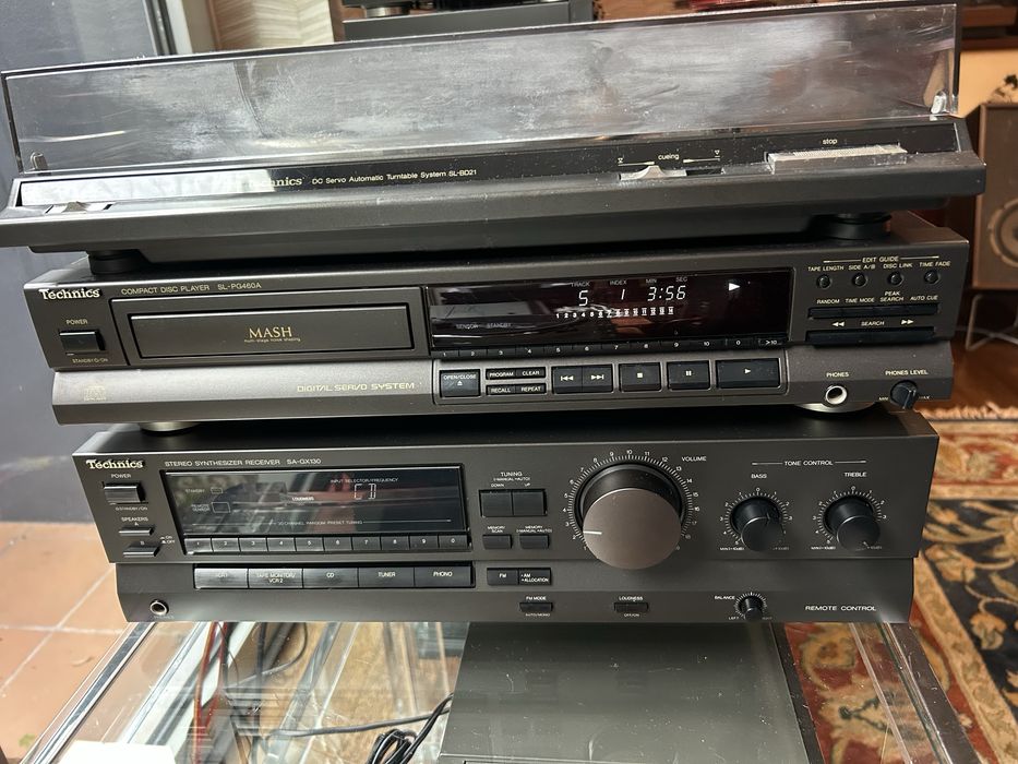 Aparelhagem Technics,completa,100% funcional e excelente som