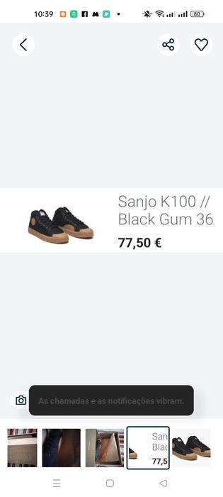 Botas sanjo n°42 novas a extriar na caixa!