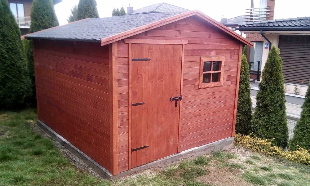 Domek narzędziowy, ogrodowy wymiary 3x3 transport pl