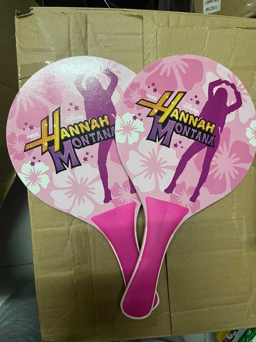 Raquetes com bola Hannah Montana