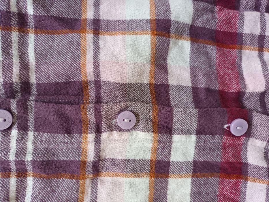 Koszula w kratę dziewczęca 146 Reserved flanelowa na jesień ciepła