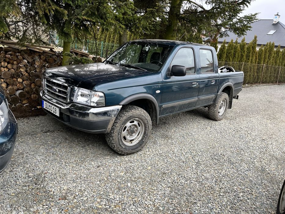 Ford Ranger Mazda B2500 2.5tdi 4x4 2008r rama z dowodem, inne Pickupy