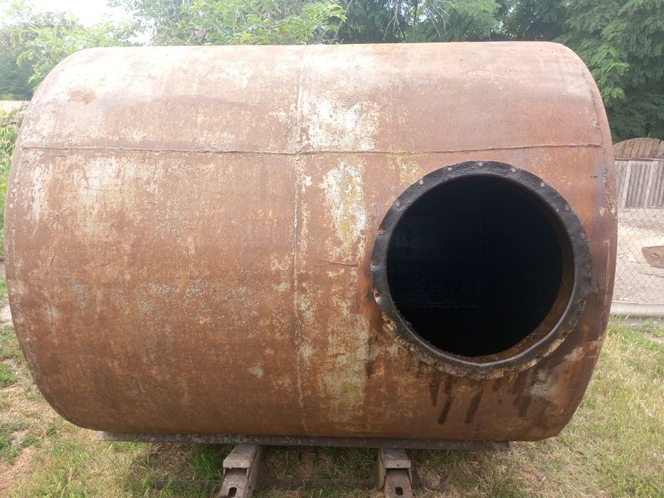 Бочка металева на 5 кубів