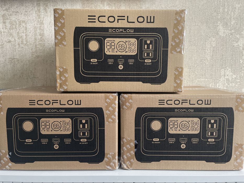EcoFlow RIVER 2 Portable Power Station 256 Вт·год з перехідниками